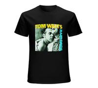 Tom Waits Rain Dog Music Legend Men T-Shirt T Shirts Casual Clothing Cotton Top Tee Black