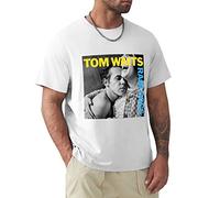 Tom Waits - Rain Dogs Men T Shirt Summer Clothes Boys t Shirts Mens Graphic Men T Shirts Hip hop White