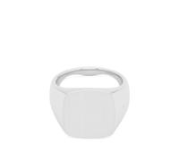 Tom Wood Cushion Ring - Satin Silver 52