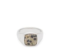 Tom Wood Kay Leopard Jasper Ring Presented by END. Silver