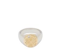 Tom Wood Why Me Ring Gold Top Silver/Gold 60