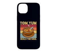 Tom Yum Heals The Soul Retro Tom Yum Kung Asian Hot Soup Fun Case for iPhone 14 Plus
