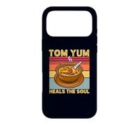 Tom Yum Heals The Soul Retro Tom Yum Kung Asian Hot Soup Fun Case for iPhone 17 Pro Max