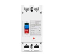 TOM7Z-250 2P DC MCCB 600V Solar Molded Case Circuit Breaker Overload Protection Switch Protector For Solar Photovoltaic PV 1Pcs(150A)