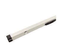 Tomahawk ECO ¾ Standard SILVER Aluminium Snooker Cue Case with Tough Plastic Ends