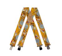 Tomahawk Heavy Duty Braces, Adjustable, Unisex Suspenders, Strong Clasp (Carpenters Pattern)