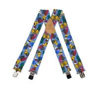 Tomahawk Heavy Duty Braces, Adjustable, Unisex Suspenders, Strong Clasp (Painter)