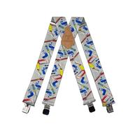 Tomahawk Heavy Duty Braces, Adjustable, Unisex Suspenders, Strong Clasp (Plumbers)