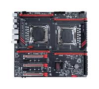 Tomahawk Wifi Fit For JGINYUE X99 Dual CPU Motherboard Set LGA 2011-3 With 2*E5 2680V4 4 * 16GB=64GB DDR4 2400Mhz Support 2.5G Network Card X99-8D4