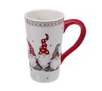 Tomaibaby Christmas Gnome Mug: 20oz Ceramic Christmas Coffee Mugs - Holiday Coffee Cup - Microwave and Dishwasher Safe for Tea Cocoa Hot and Cold Beverages Holiday Xmas Gifts
