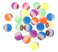Tomaibaby Halloween Bouncy Balls: 24PCS Rubber Bouncing Eyeballs - Eyeball Ping Pong Balls for Kids Halloween Trick or Treating Party Favors