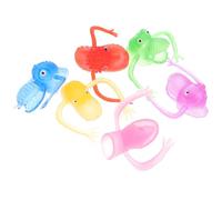 Tomaibaby Monster Finger Puppets: 20PCS Colourful Plastic Dinosaur Finger Puppets - Party Bag Fillers for Kids Children Little Hands Toys Halloween Party Favors