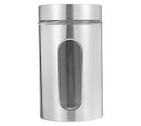 Tomaibaby Stainless Steel Canister 950Ml Food Storage Jar for Tea Coffee Sugar Spice Container with Airtight Lid