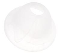 Tomaibaby Uplighter Shade, Decorative Replacement Glass Ceiling Lamp Shade E27 Clip-On Bulb, Glass Lampshades for Ceiling Lights Floor Lamps Table Lamps Balcony Garden