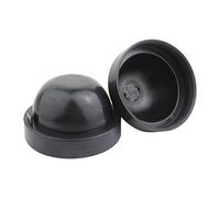 TOMALL 100mm 4" Rubber Seal Dust Covers for Fix HID LED Headlight Conversion Kit