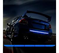 TOMALL 35.2'' Strong Reflective Stripe Stickers High-Intensity Night Visibility Reflective Decal Universal Safety Warning Diamond Grade Waterproof Self Adhesive for Car Trunk (Blue)