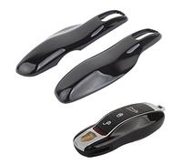 TOMALL Black Style Key Cover for Cayenne Panamera Macan 911 Key Replacement Case