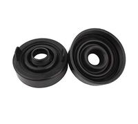 TOMALL Headlight Dust Cover 80mm 3.15inch Rubber Seal with 20mm Hole for LED Conversion Kit (Pack of 2)