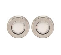 Tomantery 10mm Strong Bass Headphone Speaker Driver Professional PU LCP Diaphragm for DIY Replacement 2pcs, Suitable for Headphone Enthusiasts