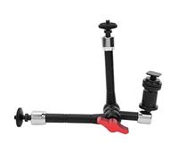Tomantery 11" Sturdy Friction Magic Arm for SLR Cameras Microphone Monitor, Adjustable Clamp for Studio or Outdoor Use