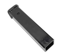 Tomantery 2 Inch Receiver Hitch Tube Strong Steel Weld On Trailer Hitch Tube for 5000lbs Capacity - Ideal for Welding Projects - Fit for Most Vehicles - Raw Steel Finish