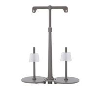 Tomantery 2 Spool Thread Cone Stand Easy Install Thread Spool Holder for Embroidery, Fit for Bernette, Europro, Made of ABS, Practical Sewing Aid for DIY Projects