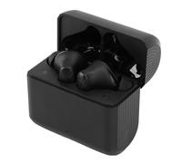 Tomantery 2 Way Real Time Translator Earbuds, Stereo Sound 5.4 Fingerprint Control Translation Earbuds with APP for Business Trip (Black)