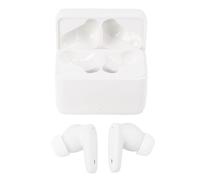 Tomantery 2 Way Real Time Translator Earbuds, Stereo Sound 5.4 Fingerprint Control Translation Earbuds with APP for Business Trip (White)