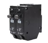 Tomantery 30A 1P Miniature Household Air Switch Protector Plug in Circuit Breaker for Control Panel 2Pcs GE Switchboard