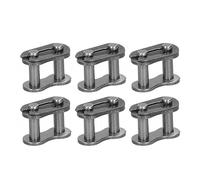 Tomantery 30Pcs Durable Chain Master Link Roller for Mini Bike Go Kart Cart No. 25, Easy to Use for Mountain and Road Bikes, Made of 40MN Material