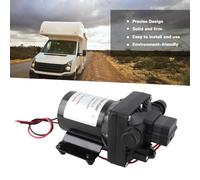 Tomantery 4008-101-E65 Caravan Water Pump 55 PSI 3 Gallons Per Minute 7.5 Amps 12V DC Black PVC Copper 3.8 Bar Fitment: for RV