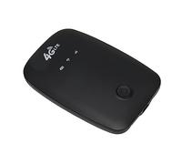 Tomantery 4G LTE Unlocked High Speed Portable Travel Hotspot Mini Router for Gamers, 2100mAh Battery for Phone Laptop Tablet Black (European Version)