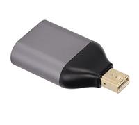 Tomantery 4K 60Hz Mini DisplayPort to HD Multimedia Interface Adapter Professional Aluminum Alloy Mini to HD Output Converter for PC Monitor, Gold Plated Connectors for Users, 1 Adapter