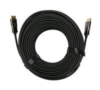 Tomantery 4K Fiber Optic HD Multimedia Interface Cable Fast Signal Conversion for Cinemas and Home Use ABS Material (50m / 164ft)