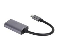 Tomantery 4K HD Multimedia Interface Card for High-Definition Teaching Recording, 4K Input for Game Live Broadcast, Compatible with //OS X, Aluminum Alloy Material