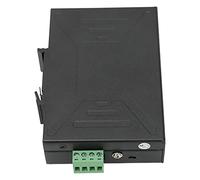 Tomantery 5 Port Industrial Fast Ethernet DIN Rail Switch for Reliable Connections in Harsh Environments, Redundant Power Supply for Extreme Temperatures - Aluminum Alloy Material