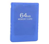 Tomantery 64MB Memory Card High Speed Game Memory Card for All Games, Plug and Play, Suitable for Game Master Material: ABS Color: Black (Blue)
