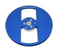 Tomantery 7 Inch Empty Reel High Hardness Aluminum Alloy Tape Takeup Reel for Roar Company, 1/4in Tapes for Recording and Erasing Universal for to (Blue)