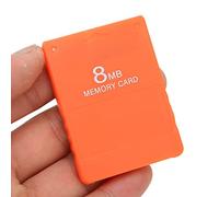 Tomantery 8MB High Speed Game Memory Card for FMCB1.966 Plug and Play, Game Memory Card Accessories for Master, ABS Material (Orange)