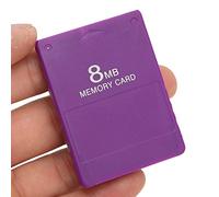 Tomantery 8MB High Speed Game Memory Card for FMCB1.966 Plug and Play, Game Memory Card Accessories for Master, ABS Material (Purple)
