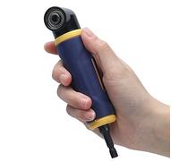 Tomantery 90 Degree Yellow Blue Drills Attachment Durable Chrome Vanadium Alloy Steel Corner Device for Screw Tightening Hand Held Wrench 1/4in Standard Hex Shank Drill Bits