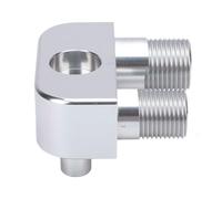 Tomantery AC Line Compressor Adapter Engine Swap Fitting for LSX LS3 AC Compressor, Aluminum Alloy Construction, for Modification Enthusiasts