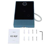 Tomantery Access Control Machine Fingerprint Lock Remote Control for Apartments Offices Aluminum Glass Panel