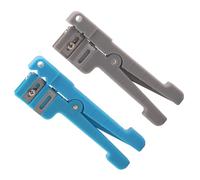 Tomantery Adjustable Vane/Wing Fiber Optic Cable Stripping Cutter for Flexible Power Cord Cutting Noise (45-162+45-163)