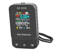 Tomantery Air Quality Tester Infrared Sensor Indoor Air Detector CO2 TVOC HCHO Temperature Humidity Detection for Home Office ABSDurable
