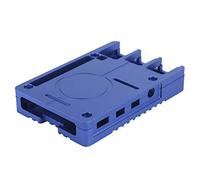 Tomantery Aluminum Alloy Passive Cooling Case for 4 Model B, Sturdy Shell for Computer Accessories (Blue)