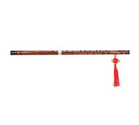 Tomantery Bamboo Flute Chinese Bitter Traditional D-Key ZD-02 for Beginners, Performers Elegant 26.4 X 1in Musical Instrument Supplies