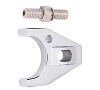Tomantery Billet Aluminum Distributor Clamp Hold Down for HEI Electronic, Machined From High Quality Material, Polished and Chromed, Easy Installation, 1pc for Mechanics