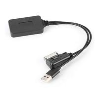 Tomantery Bluetooth Adapter Aux Cable with USB Power Supply for A5 8T A6 4F 4E Q7 7L, Wireless Music Transmission for All Devices, 1 Pc