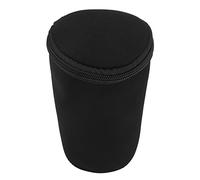 Tomantery Bluetooth Speaker Storage Bag Shock-Proof Wear-Resistant Small Bucket Bag for RevolveⅡ, Neoprene Black Case for Outdoor Activities (Black)